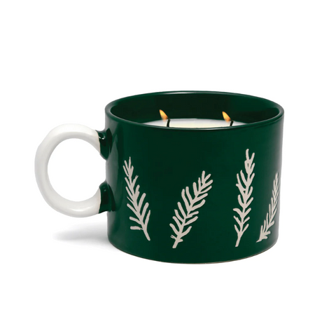 Cypress + Fire Candle Mug - 8 oz.