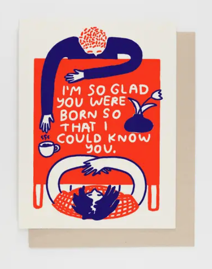 I'm So Glad Birthday Card