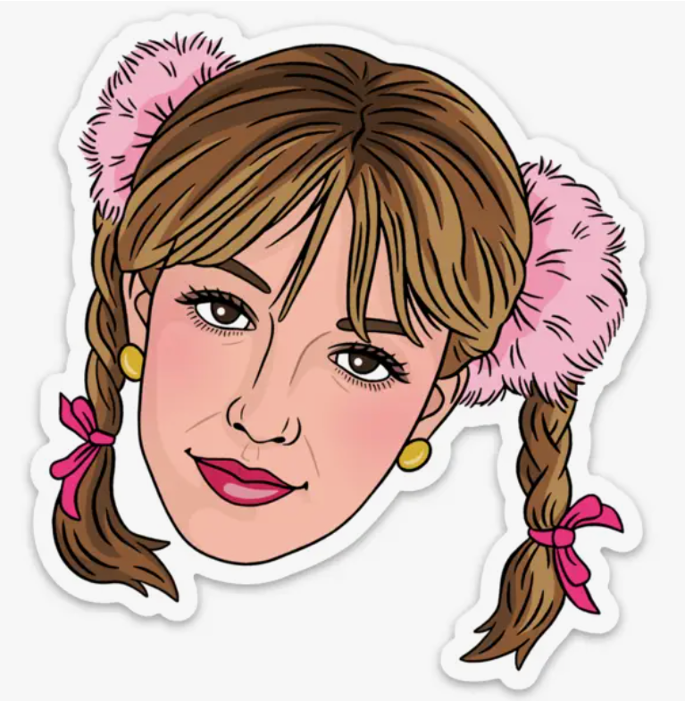 Britney Die Cut Magnet