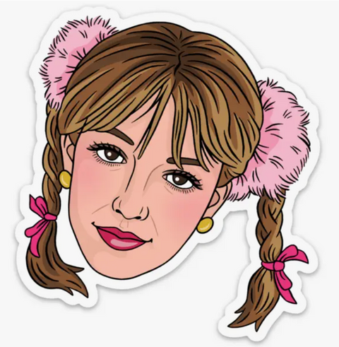 Britney Die Cut Magnet