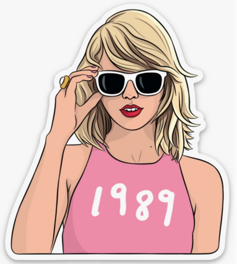 Taylor 1989 Die Cut Sticker