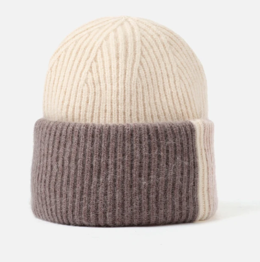 Pastel Colorblock Beanie