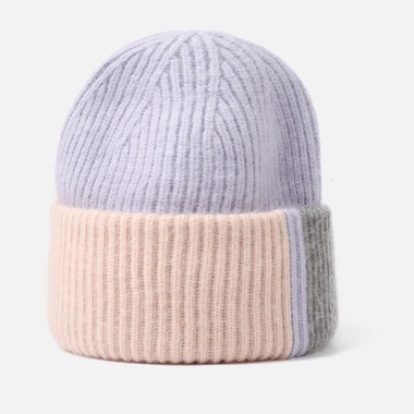 Pastel Colorblock Beanie