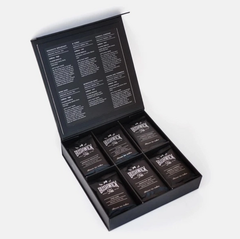 Bushwick Tea Top 6 Artisan Blends - Gift Box