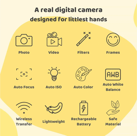 Akito the Fox - Kids Digital Camera - Model C