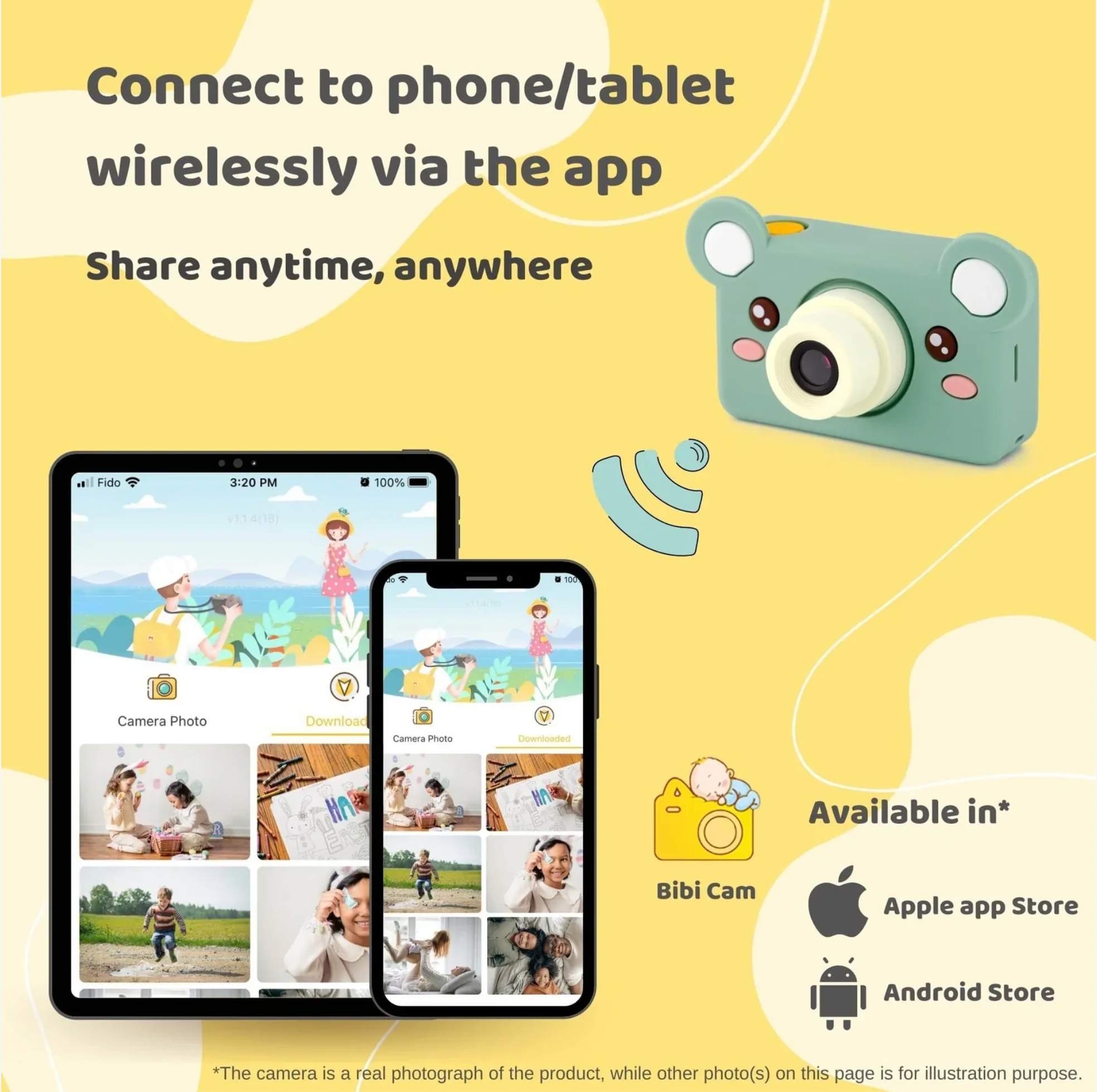 Akito the Fox - Kids Digital Camera - Model C