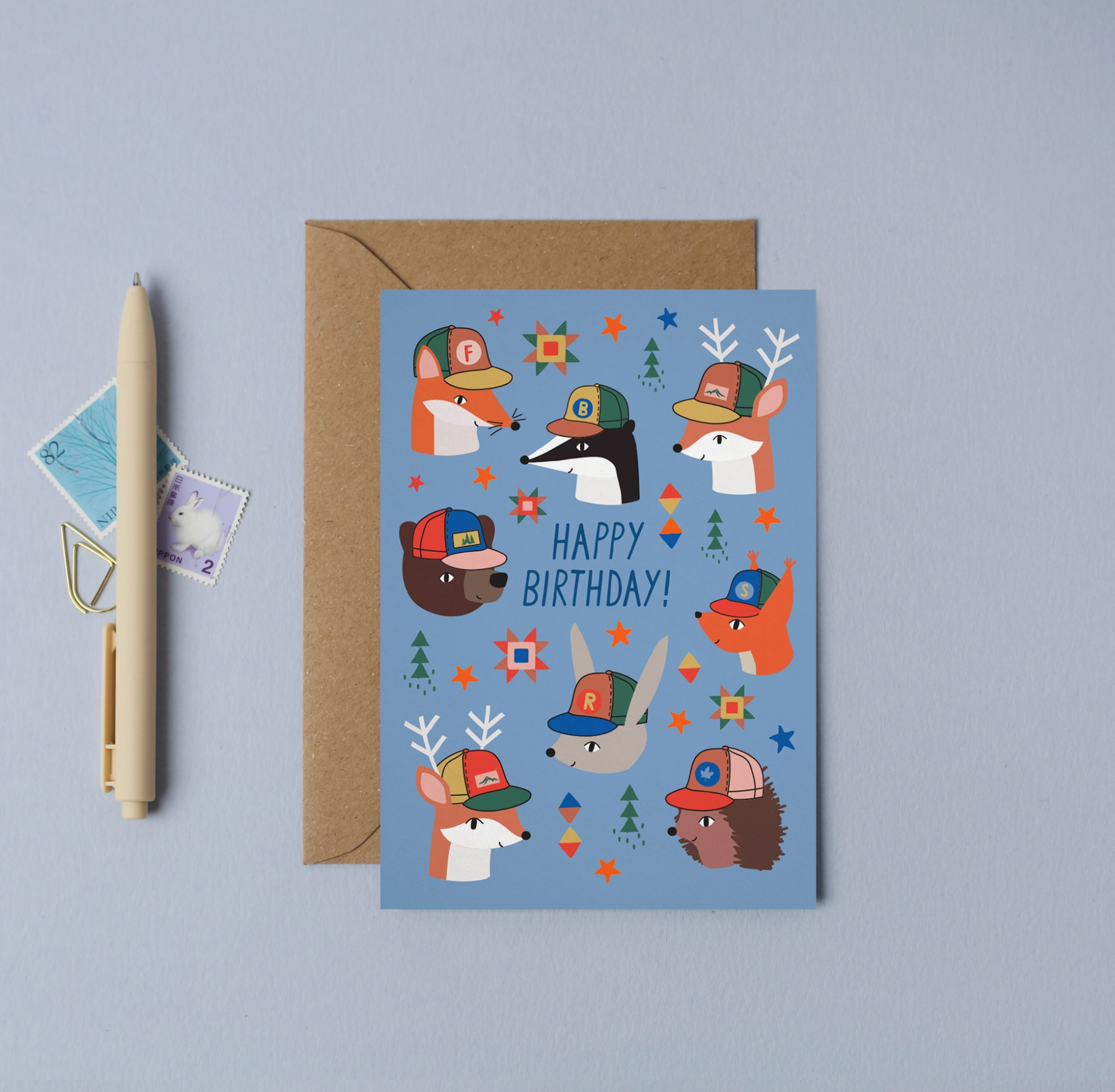 Trucker Animals | Birthday Card