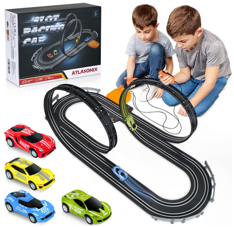 Slot Car Race Track Sets With Loops
