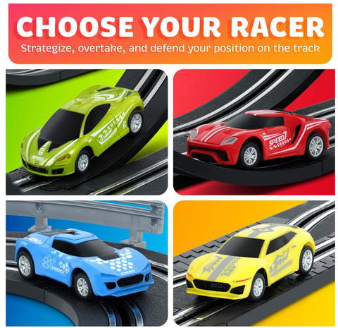 Slot Car Race Track Sets With Loops