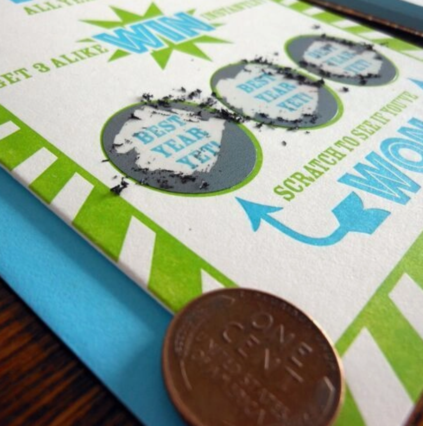 Birthday Scratch Off Ticket