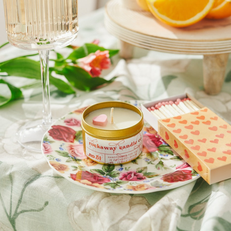 The Rockaway Candle Co | Travel Candles So Loved - Valentines Collection