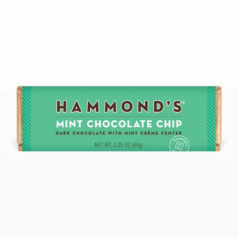 Mint Chocolate Chip Chocolate Bars