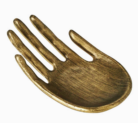 Gold Hand Dish