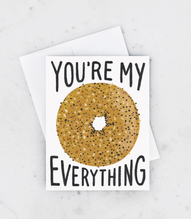 Everything Bagel Card