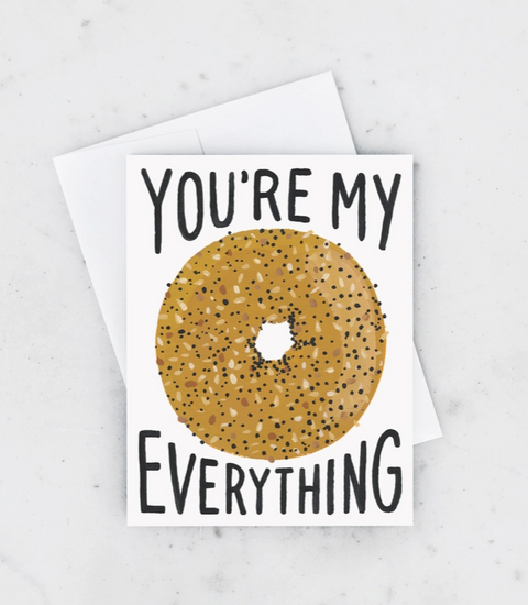 Everything Bagel Card