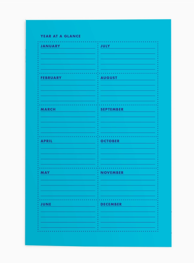 Perpetual To-Go Calendar - Undated