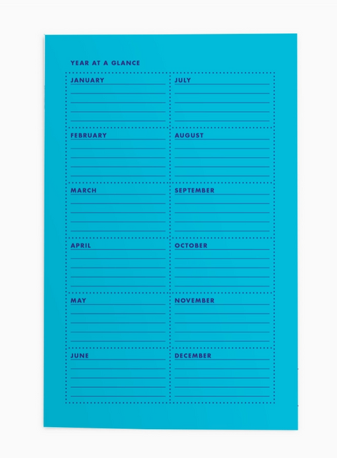 Perpetual To-Go Calendar - Undated