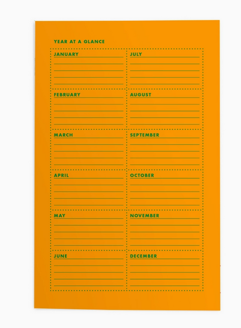 Perpetual To-Go Calendar - Undated