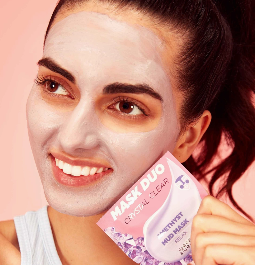 2-in-1 Mask Duo: Crystal Clear 2-in-1 Mask