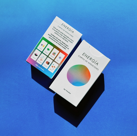 Energía Intention Card Deck - Spanish Edition