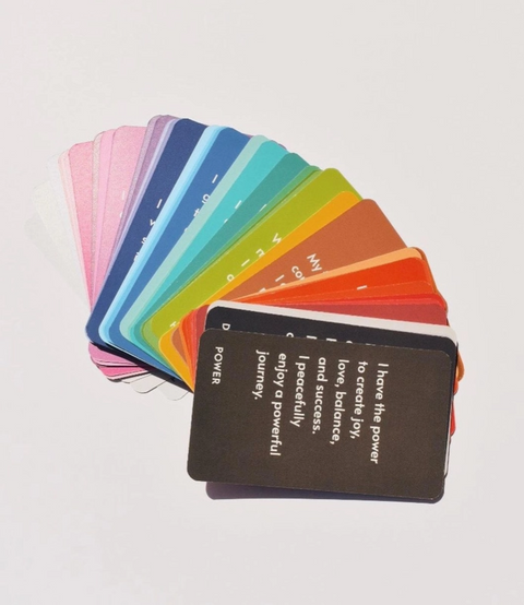 Aura Affirmation Card Deck - Available in Spanish or English