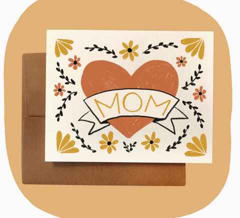 Mom - Classic Heart Card