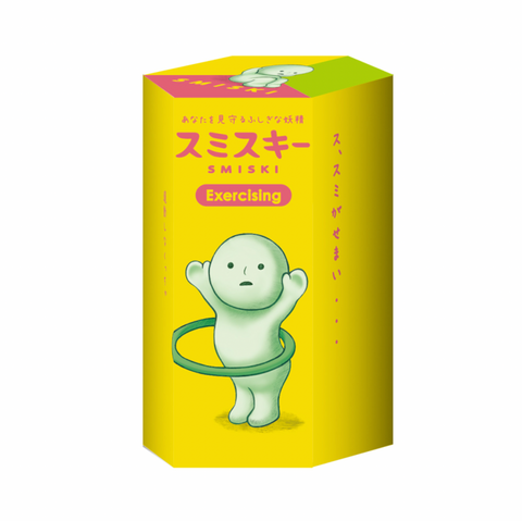 Smiski Mini Figure Exercising