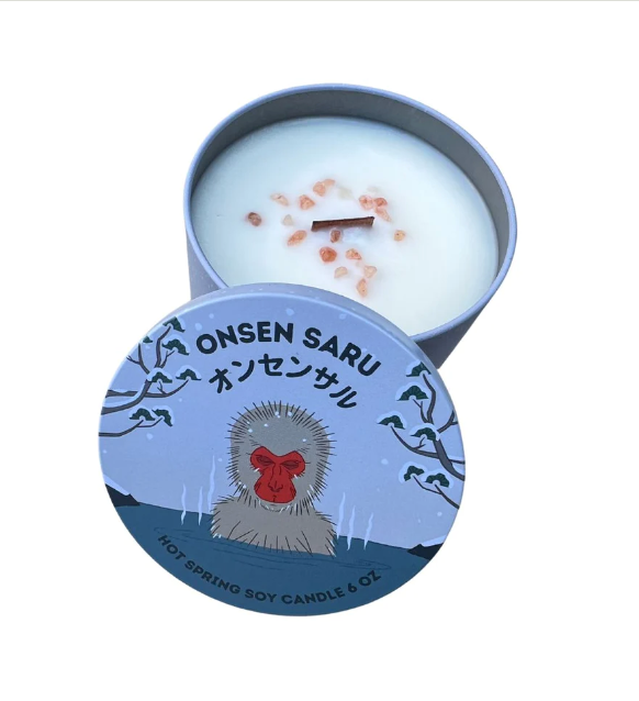 Onsen Saru Hot Spring Soy Candle