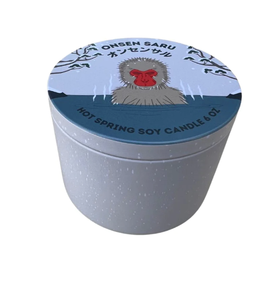 Onsen Saru Hot Spring Soy Candle