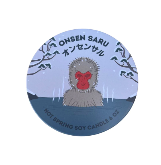 Onsen Saru Hot Spring Soy Candle