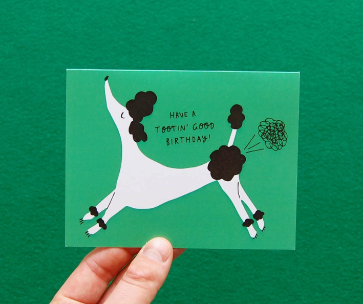 Birthday Toots Card