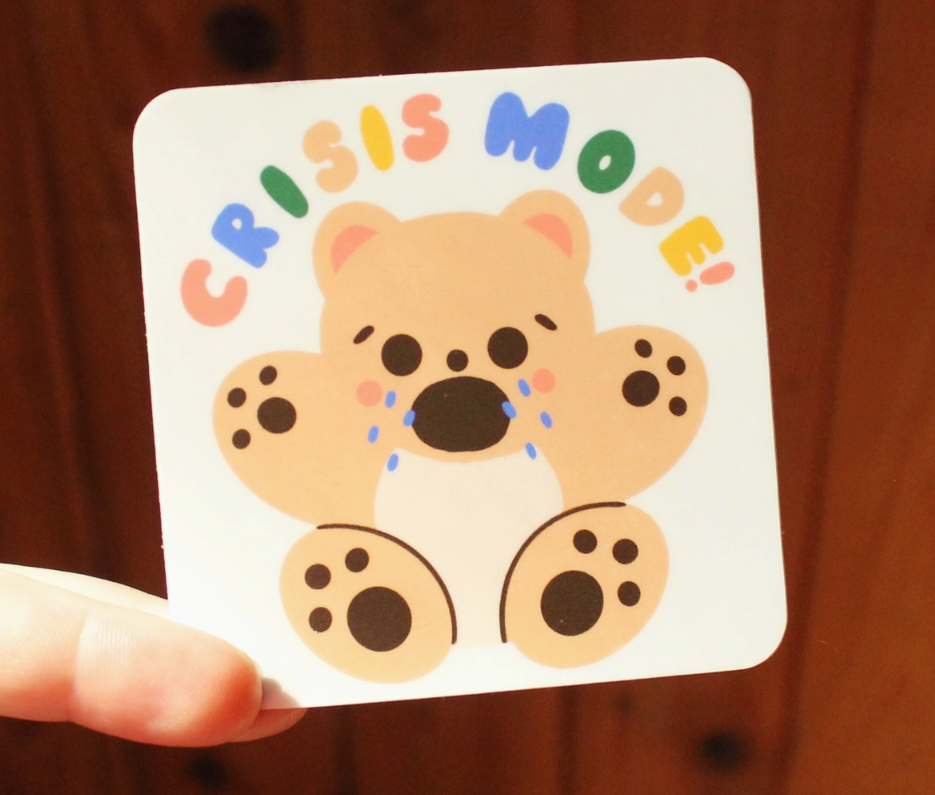 Crisis Mode Sticker