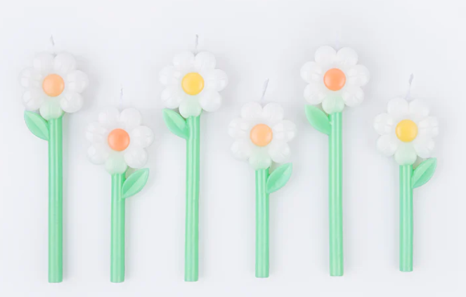 Daisy Candles