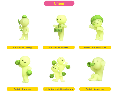 Smiski Mini Figure Cheer Series