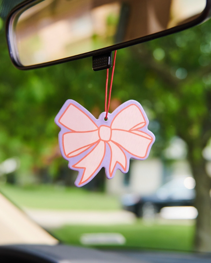 Classic Bow Air Freshener - Cherry