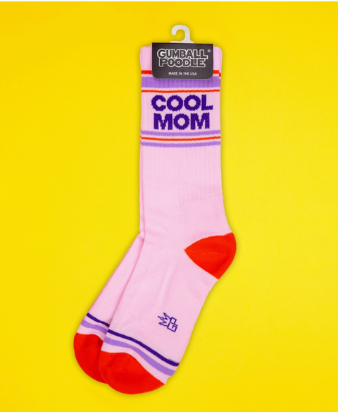 Cool Mom Gym Crew Socks