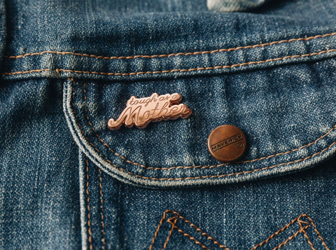 Enamel Pin | Tough As A Mother