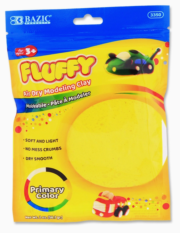 Air Dry Modeling Clay Primary Colors 2 oz.