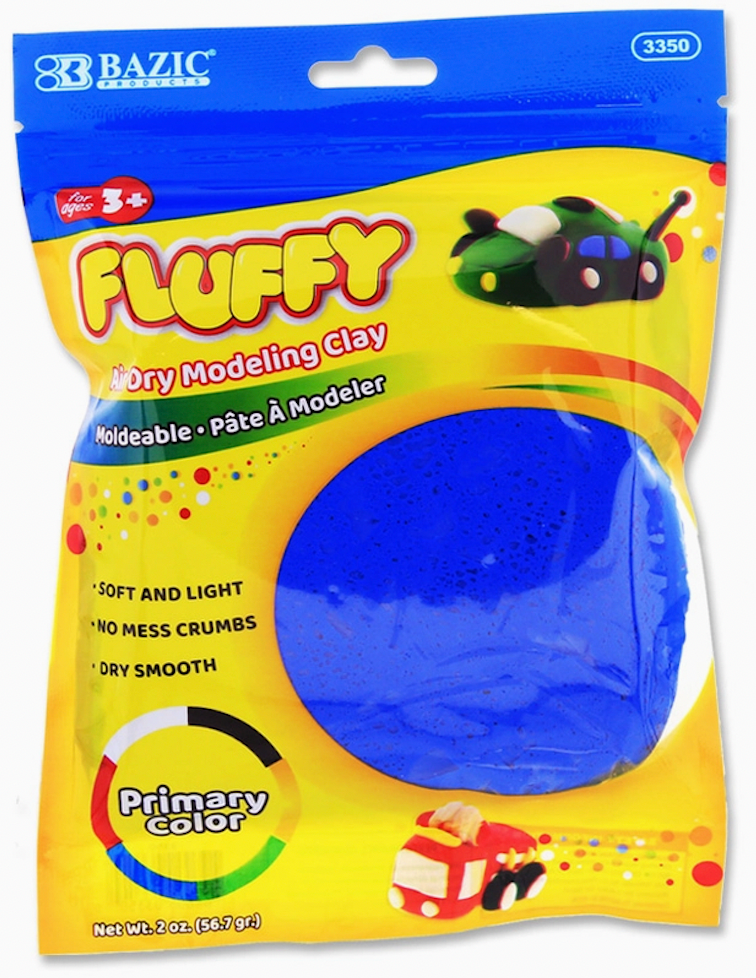 Air Dry Modeling Clay Primary Colors 2 oz.