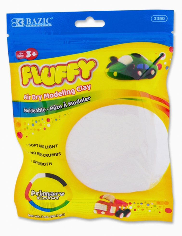 Air Dry Modeling Clay Primary Colors 2 oz.