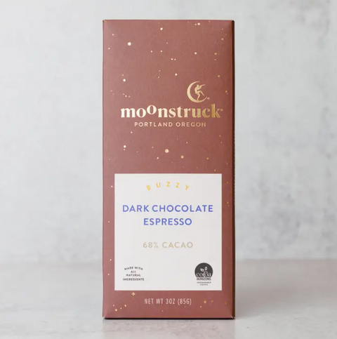 Moonstruck Buzzy Dark Espresso Chocolate Bar