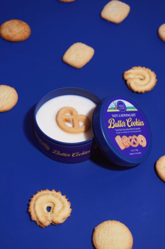 Not A Sewing Kit Butter Cookies Scented Soy Wax Blend Candle