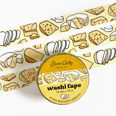 Cheese Please Washi Tape