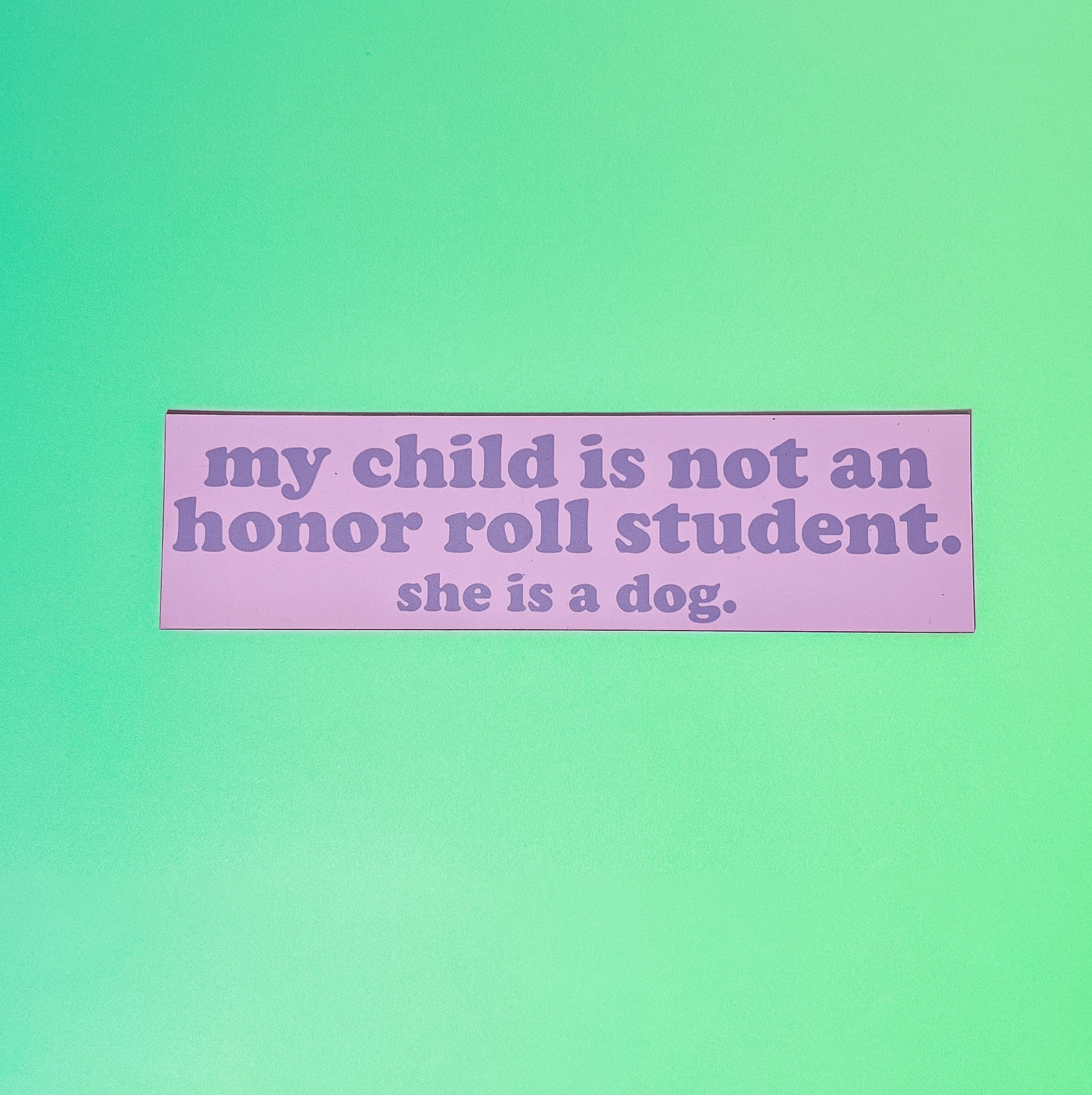 Honor Roll Cat Bumper Magnet