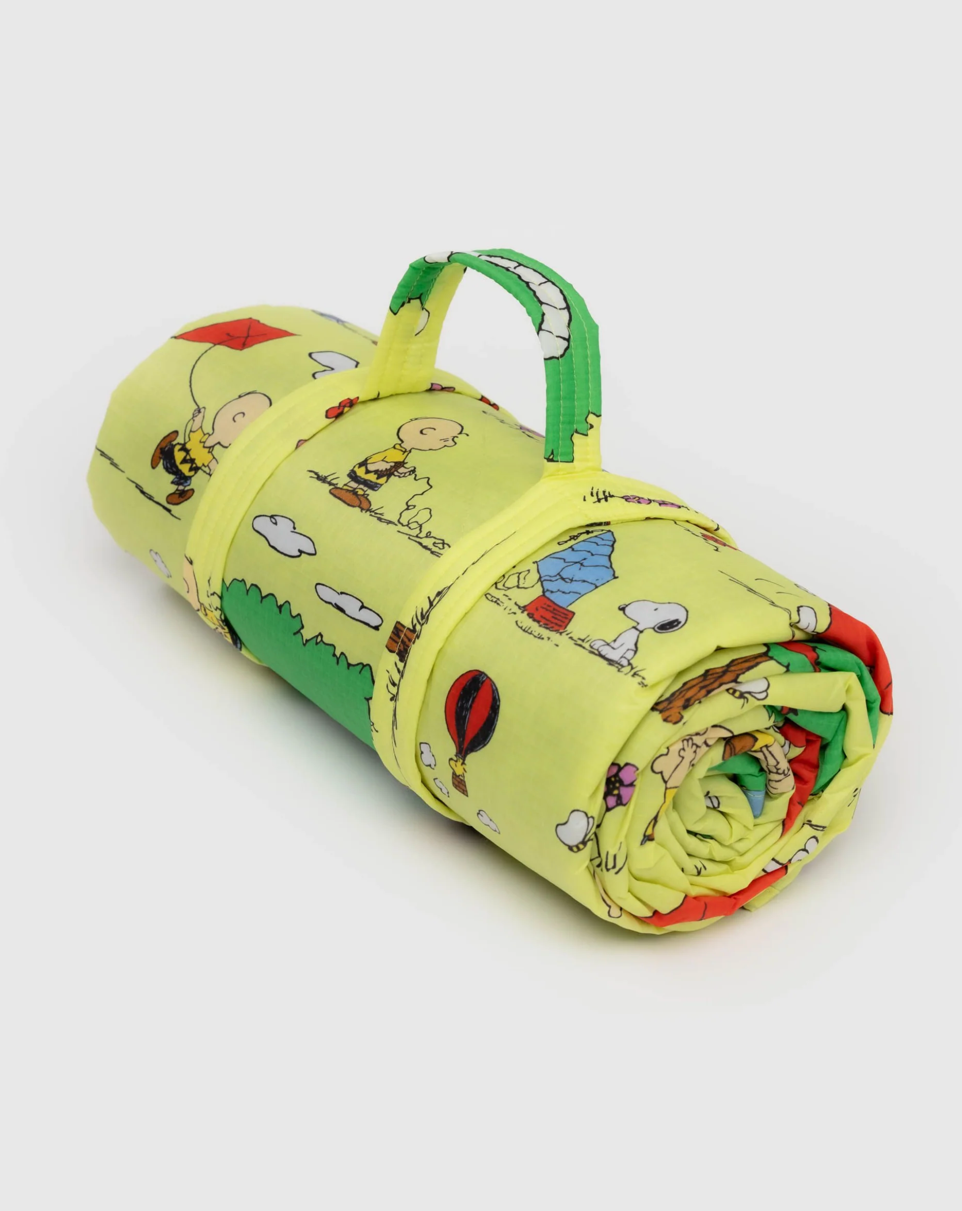 Snoopy Puffy Picnic Blanket Kite Eating Tree