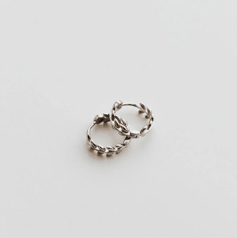 Athena Hoops - Silver