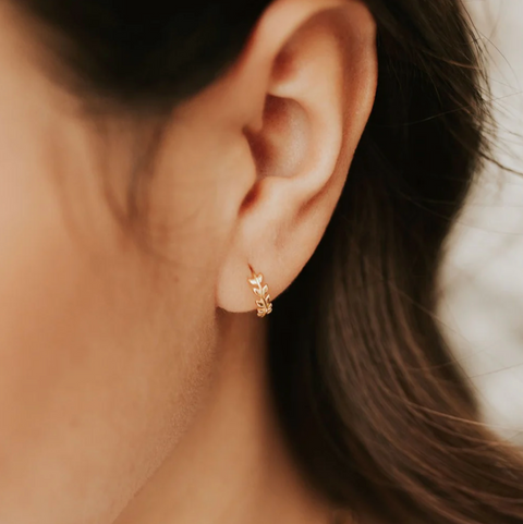 Athena Hoops - Silver