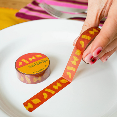 Pasta Shape Washi Tape