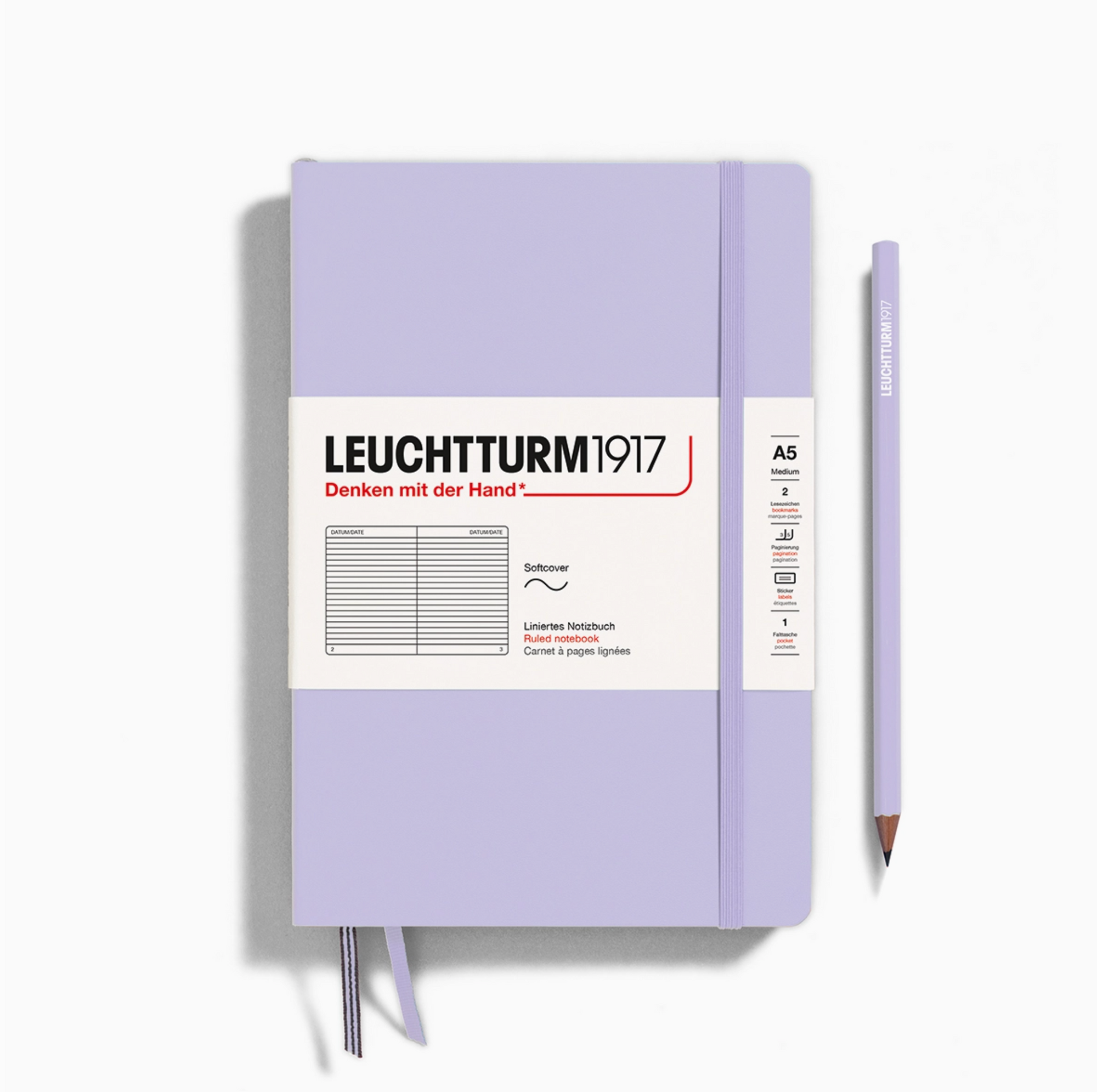 Softcover Ruled A5 Notebook