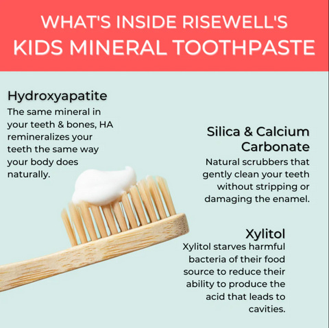 Risewell Mineral Toothpaste - Cake Batter